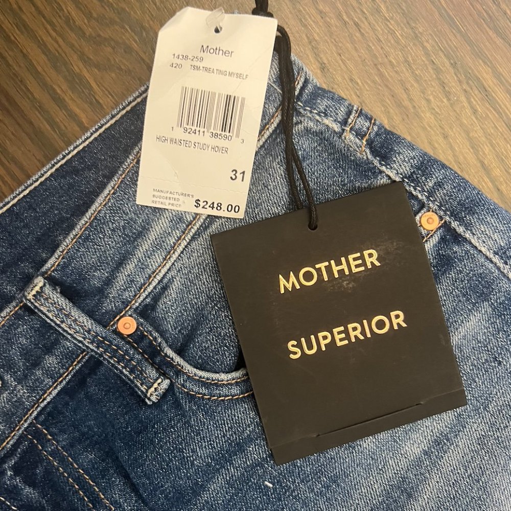 MOTHER High Waisted Study Hover